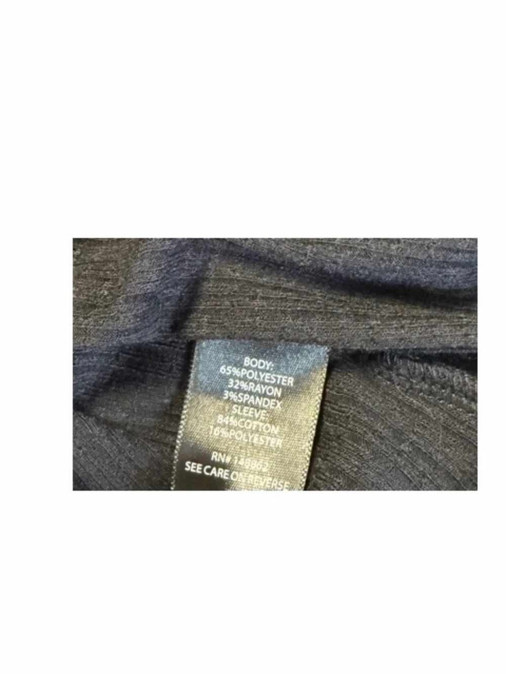 Torrid Textured Jersey Crewneck Crochet Raglan Top NWT - Picture 5 of 6